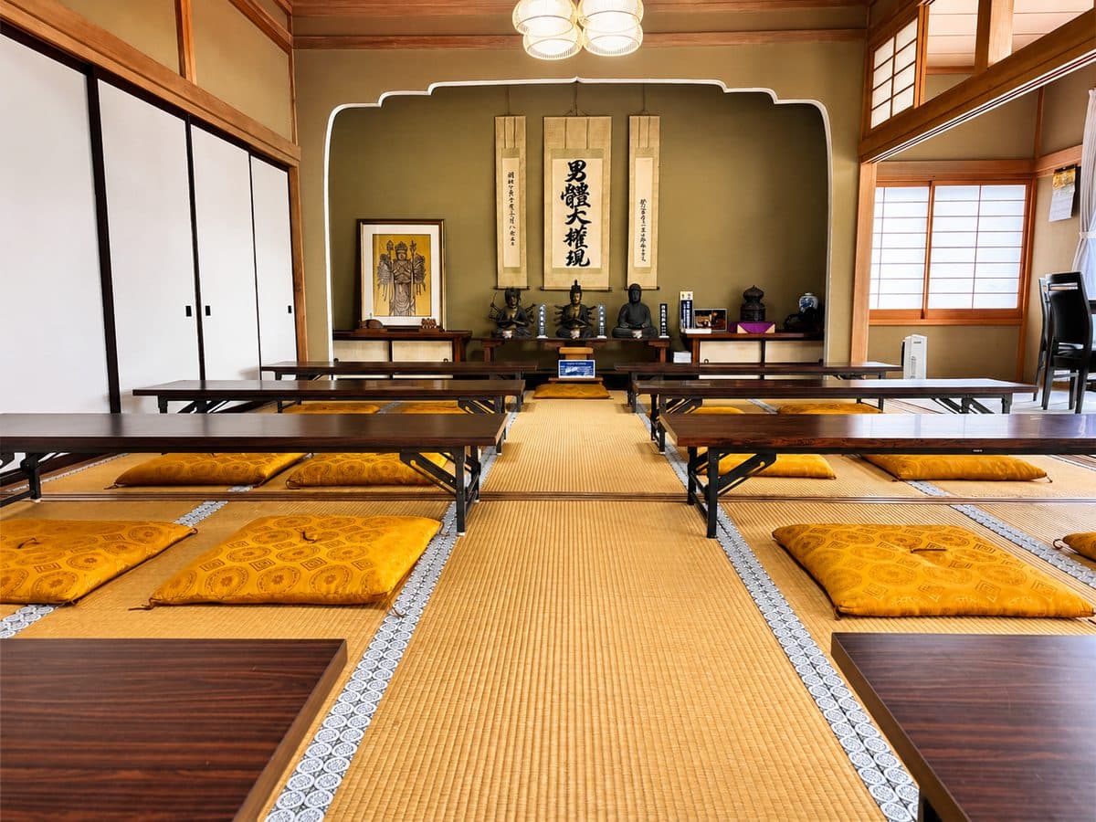 写経体験の御本尊