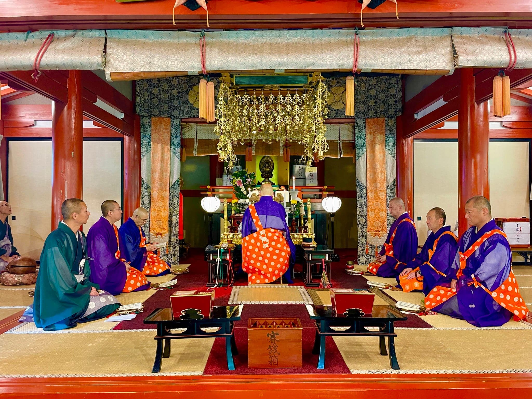薬師講大祭・採灯大護摩供の様子 2